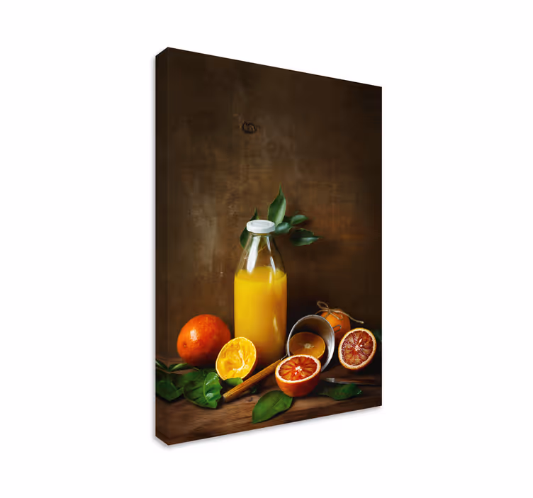 Citrus gyümölcs válogatás vászon gyümölcsök - TenStickers