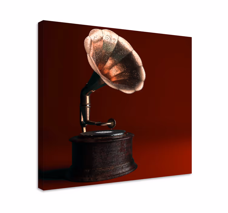 Classic gramofon táblázatok szüret - TenStickers
