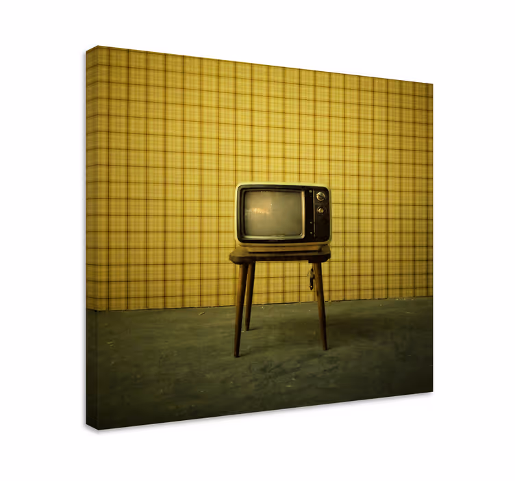 Retro televízió Állvány táblázatok szüret - TenStickers