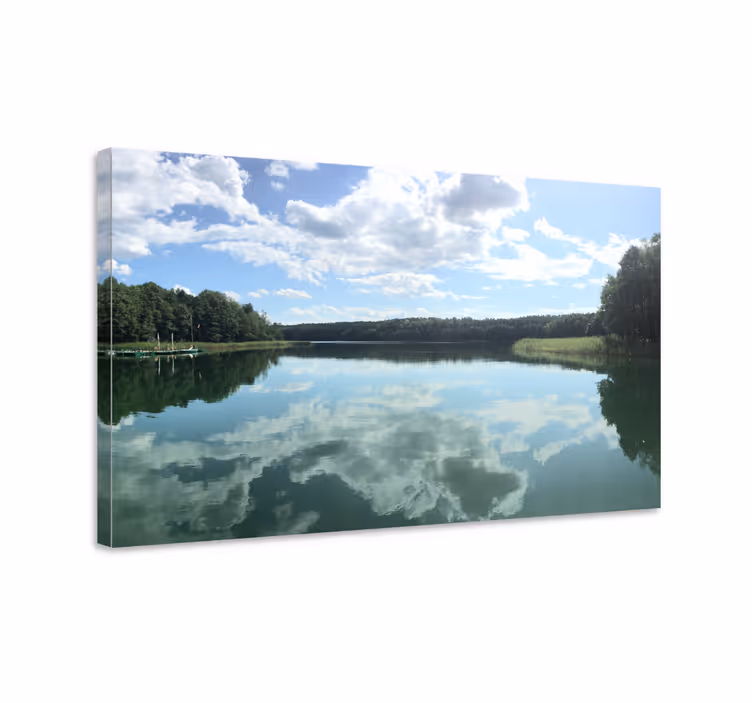 Tükörsima tópanoráma táblázatok tájak - TenStickers