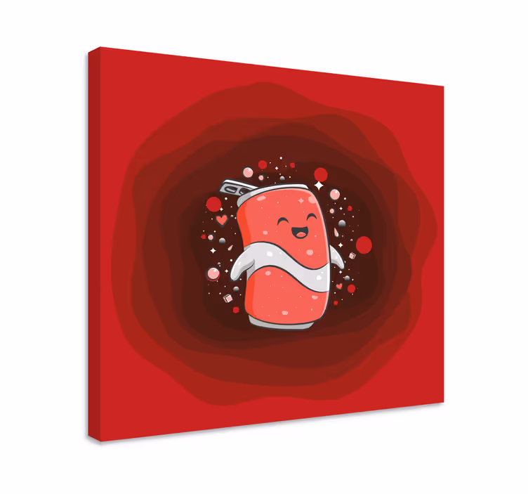 Boldog Üdítő karakter - táblázatok egyéb szöveg - TenStickers