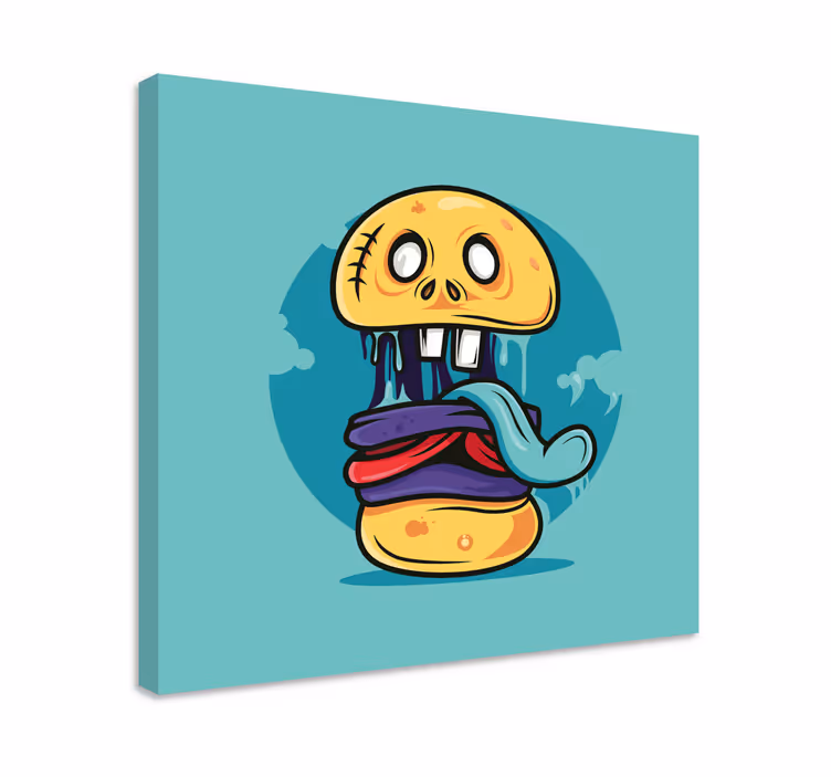 Játékos koponya karakter táblázatok karakterek - TenStickers