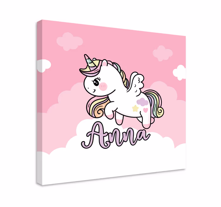 Aranyos egyszarvú fantázia táblázatok egyszarvú - TenStickers