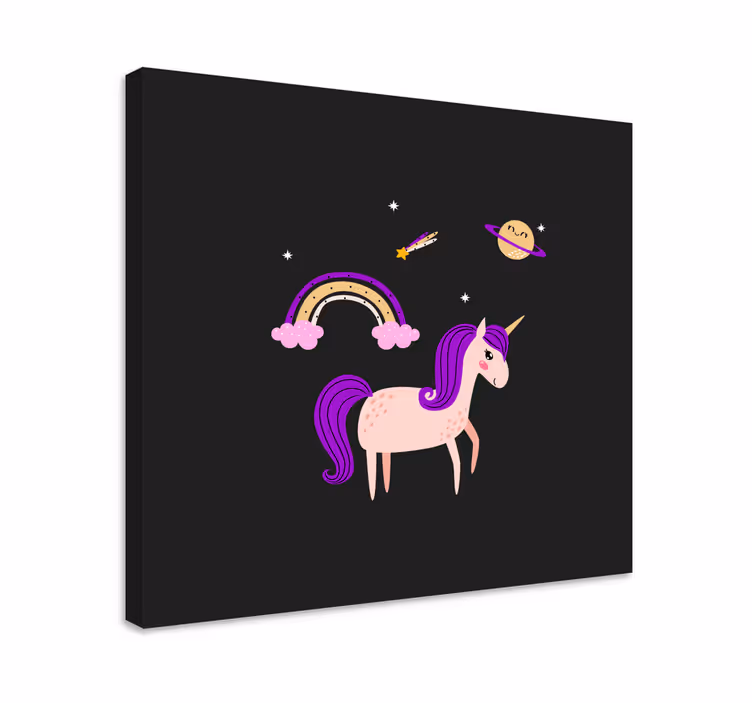 Aranyos egyszarvú Álomország táblázatok egyszarvú - TenStickers