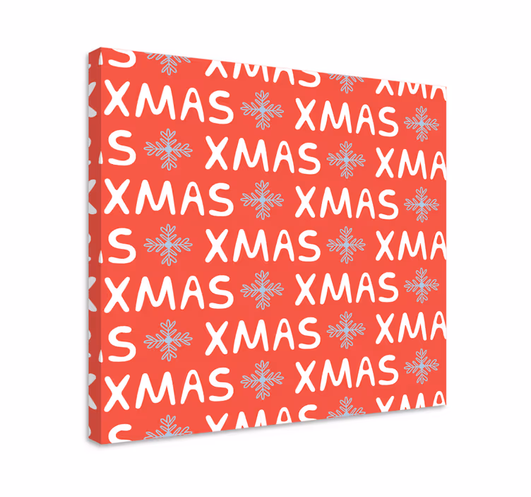Xmas hópehely minta - táblázatok egyéb szöveg - TenStickers