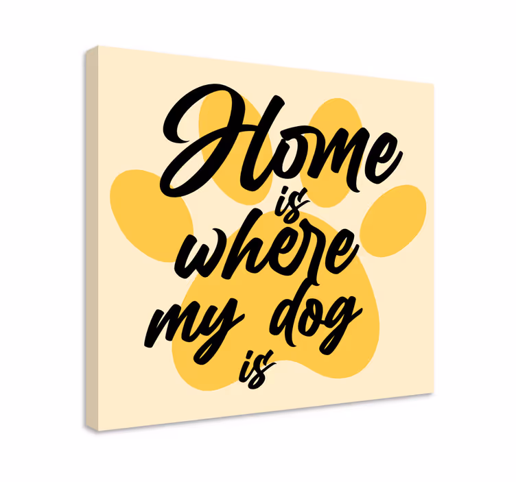 Otthon van ahol táblázatok kutyák - TenStickers