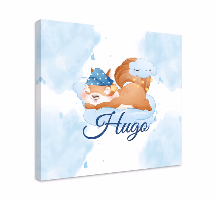 Aranyos mókus álmodik - redőnyök állatok - TenStickers