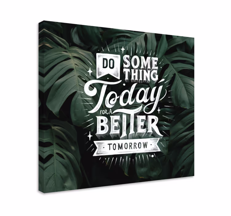Inspiráló kalligráfia idézetek vászon - TenStickers