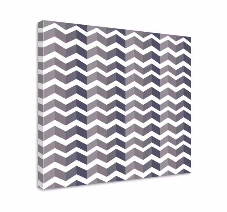 Chevron stílusú elrendezés vászon geometriai - TenStickers