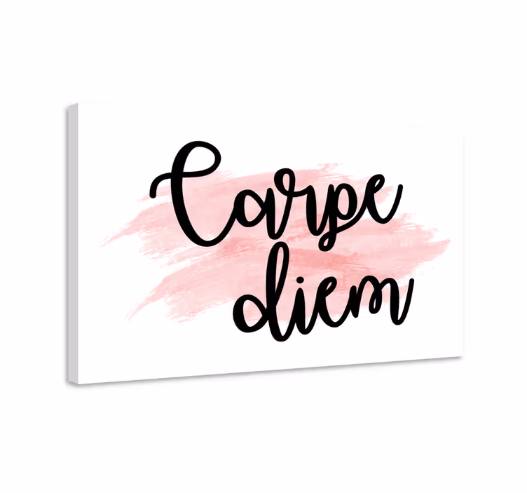 Éld a mát vászon idézetek - TenStickers