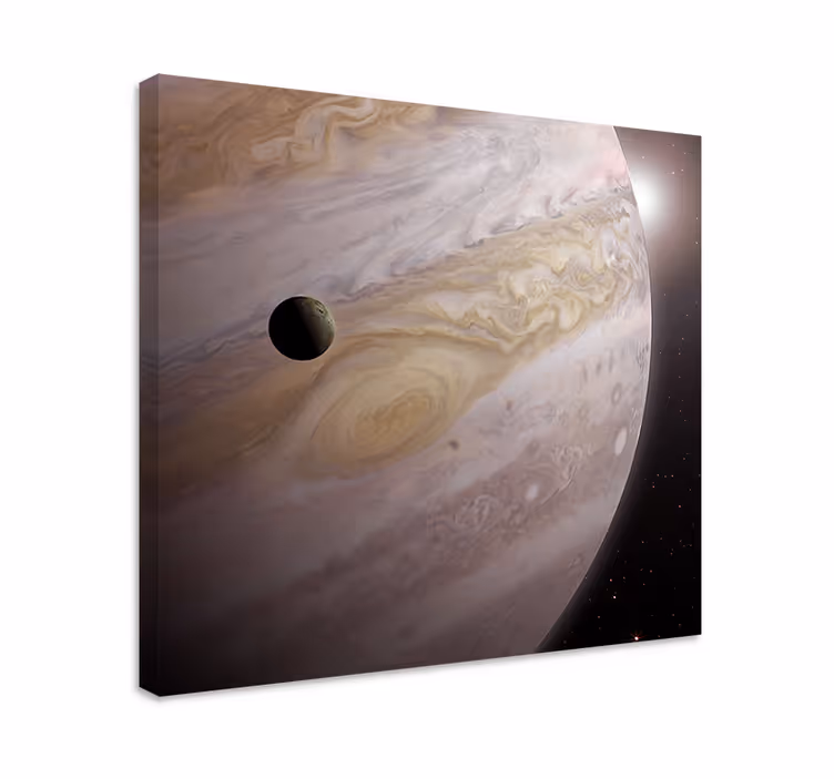 Jupiter kozmikus tánca vászon dinoszaurusz - TenStickers