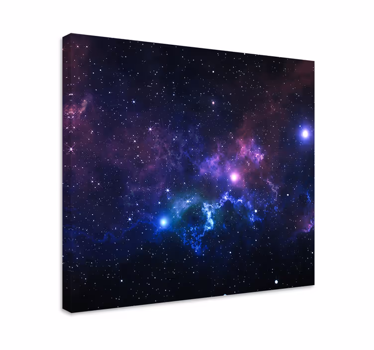 Univerzum ezer csillagos tájvászonnal - TenStickers