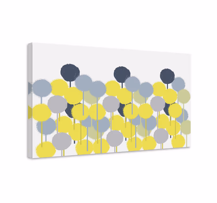 Körmintás vászon geometriai - TenStickers