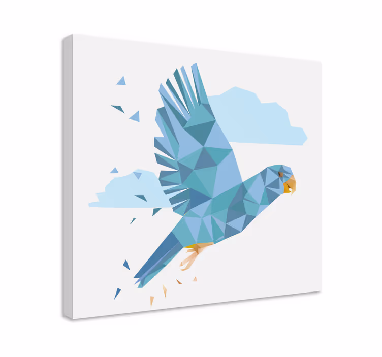 Repülő kék madár táblázatok madár - TenStickers