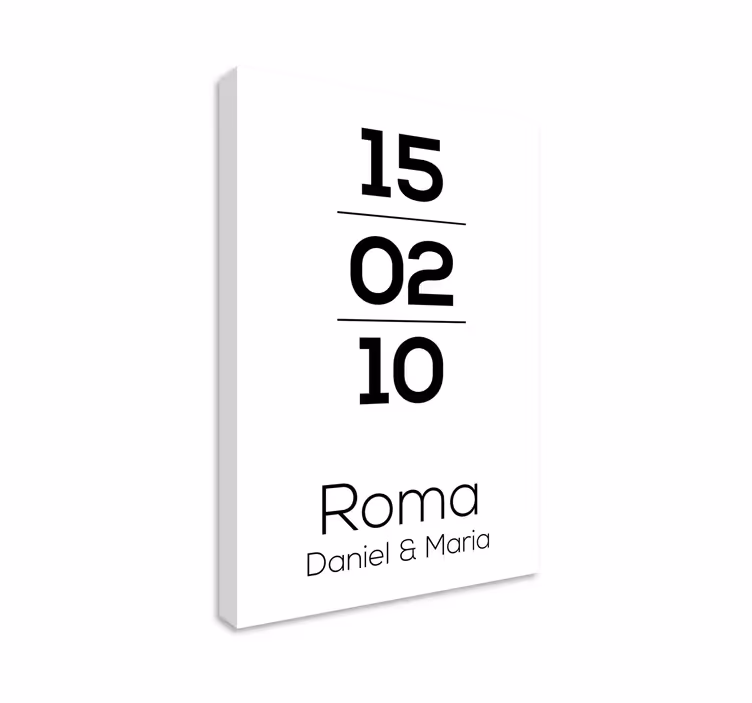 Roma randevú táblázatok személyre szabható - TenStickers