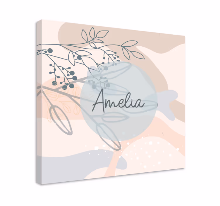 Amelia személyre szabott nyomtatott táblázatai - TenStickers
