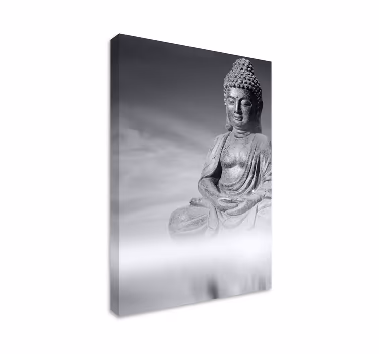 Buddha zen vászon művészeti nyomat - TenStickers