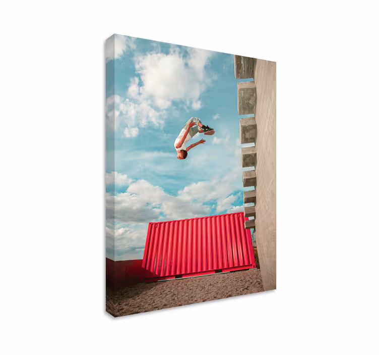 Parkour poszter nyomtatási tervezés - TenStickers