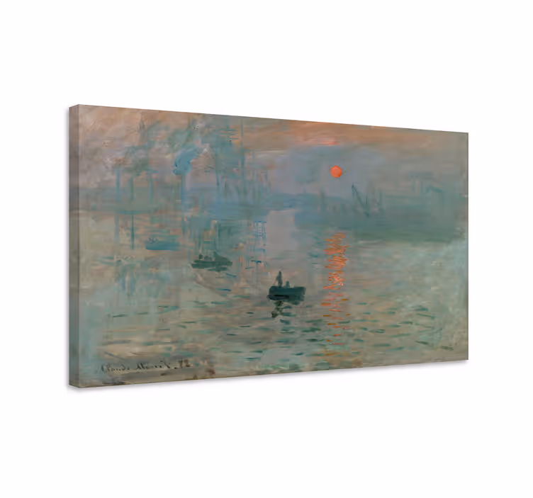 vászon Művészet impresszió NapkelténekMonet-nek - TenStickers