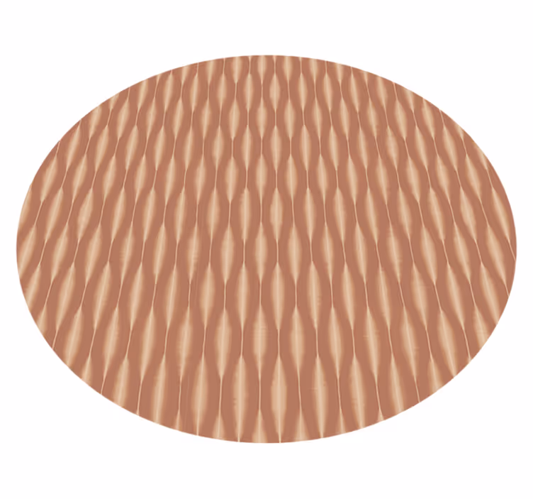 ikat kasuri mokka mousse vinil szőnyeg modern - TenStickers