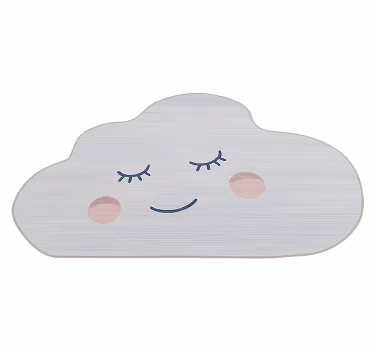 Szundikáló felhő design vinil szőnyeg mások - TenStickers
