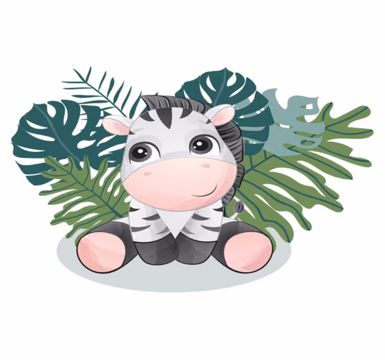 Vad afrika zebra vinil szőnyeg állat - TenStickers