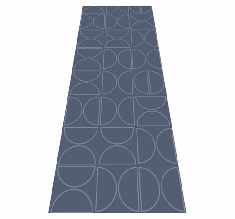 Rasch szimmetria ív vinil szőnyeg geometriai - TenStickers