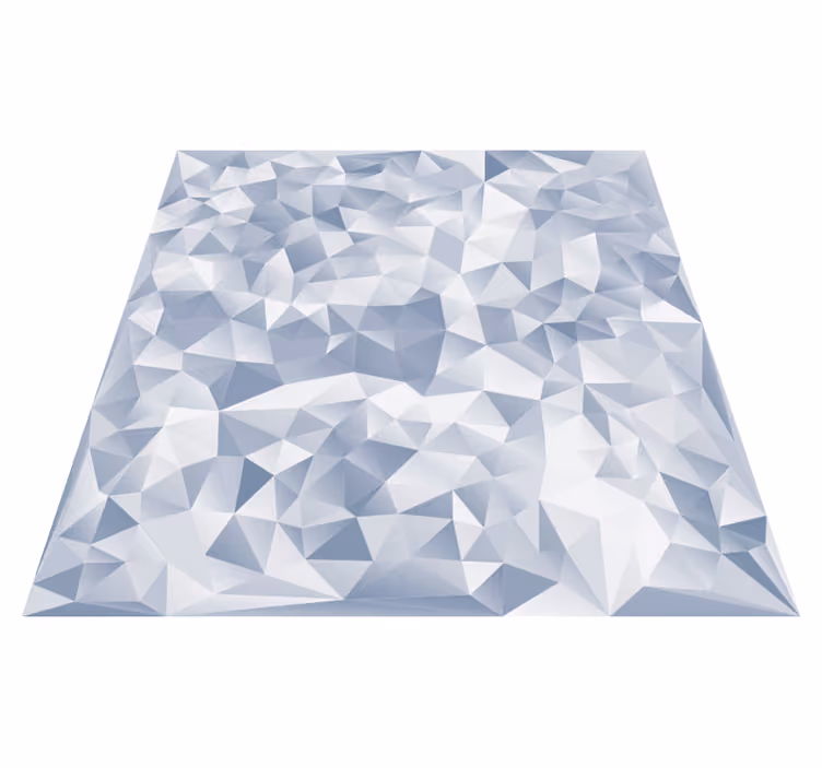 Geometriai vinil szőnyeg szabálytalan formákban - TenStickers