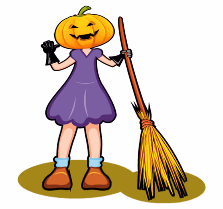 Vinil szőnyeg gyerekek halloween illusztrációval - TenStickers