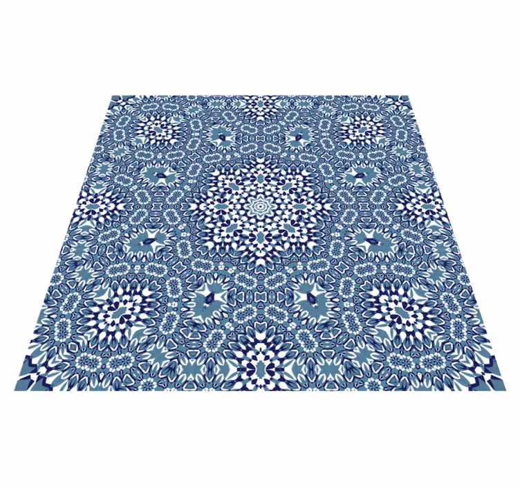 Mókus mandala vinil szőnyeg konyha - TenStickers