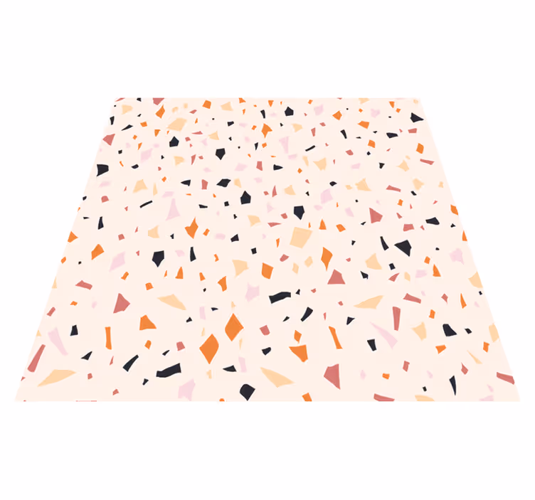 Vinil szőnyeg konyha szürke terrazzo lap - TenStickers