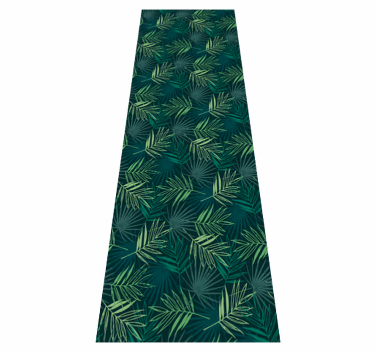 Tropical blend pattern vinil szőnyeg tanulmány - TenStickers