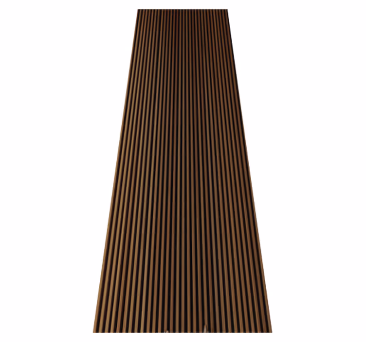 Barna vinil szőnyeg fa stílusú teak függőleges design - TenStickers
