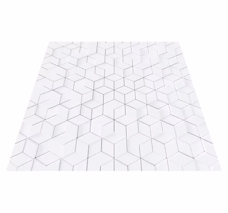 Geometrikus mintás felület vinil szőnyeg geometriai - TenStickers