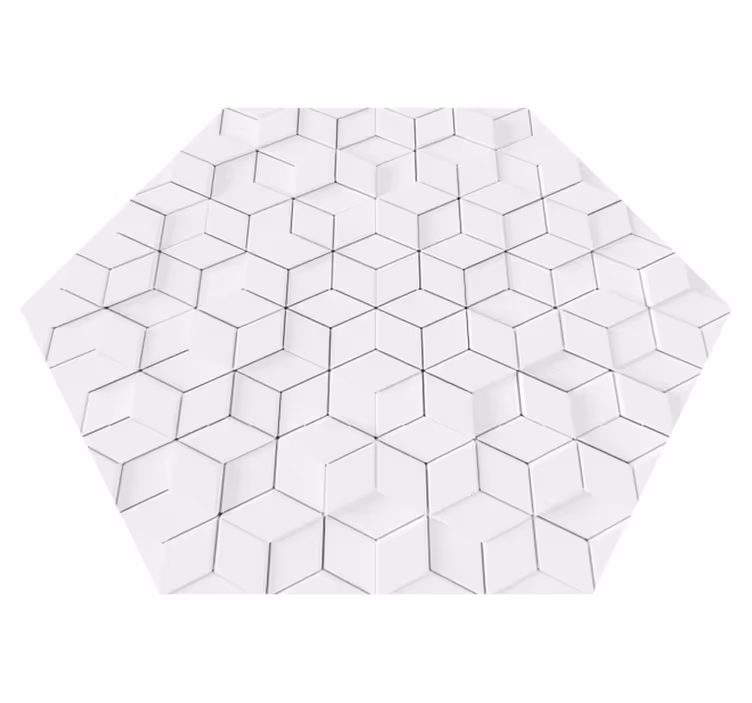 Minimalista geometrikus minta Vinil szőnyeg nappali - TenStickers