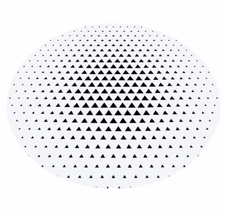 Geometriai háromszög vinil szőnyeg geometriai - TenStickers