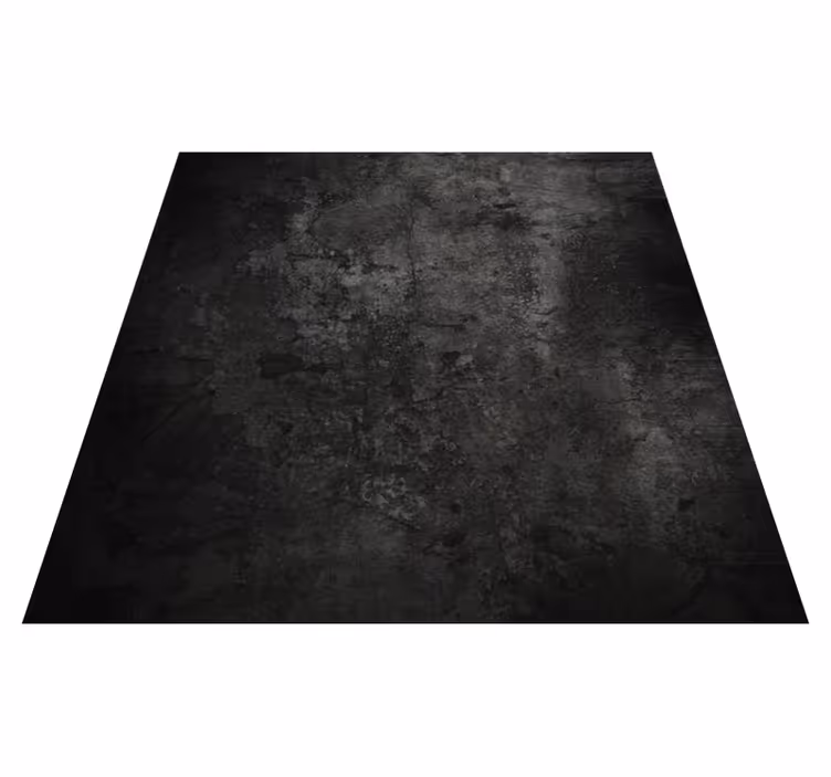 Hihetetlen fekete cementkő vinil szőnyeg - TenStickers