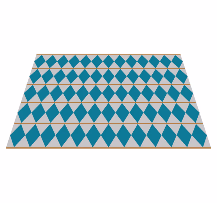 Svéd design geometriai vinilszőnyeg - TenStickers
