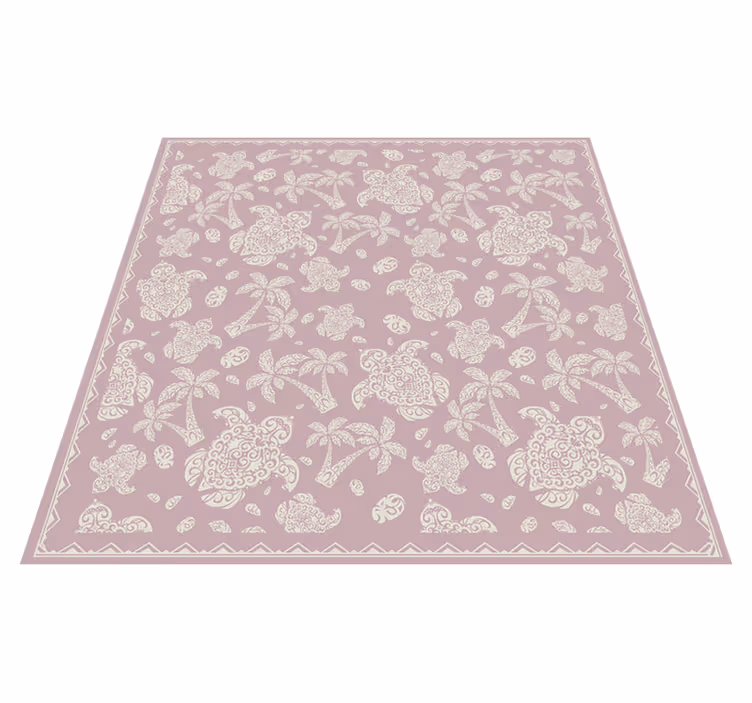 Paisley mandala vinil szőnyeg mandala - TenStickers