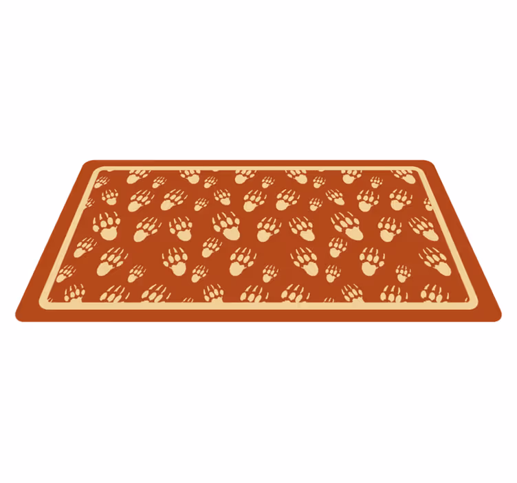 Mancs minta tervezés vinil szőnyeg állatnyomat - TenStickers