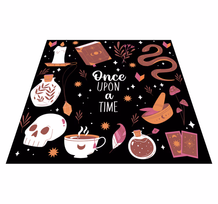 Mesebeli meseidő vinil szőnyeg mások - TenStickers