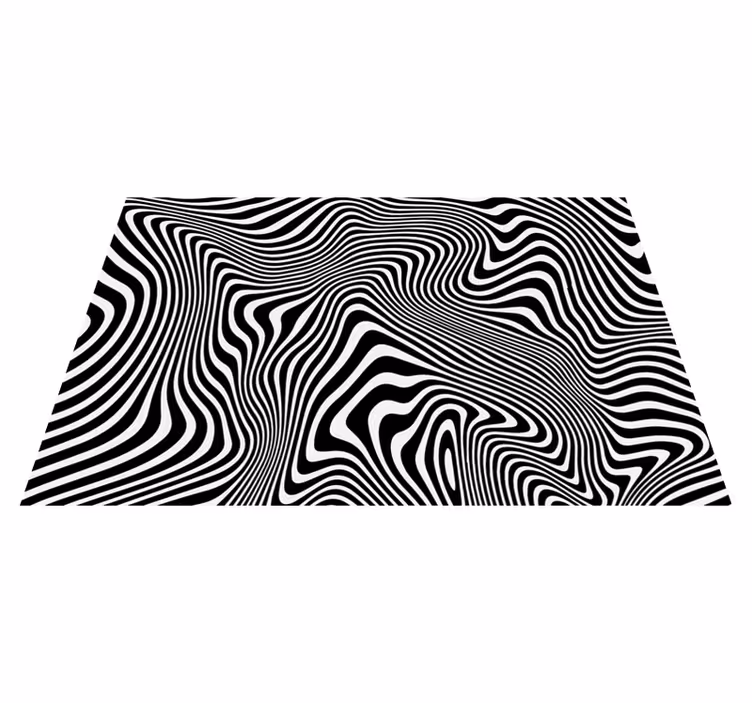 Zebra mintás állati vinilszőnyeg - TenStickers