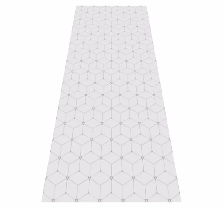 3d köbös modern vinyl szőnyeg - TenStickers