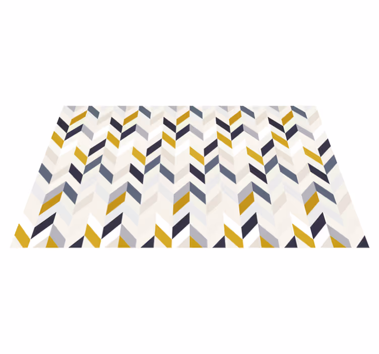 Színes geometriai jellemzők geometriai szőnyegek - TenStickers