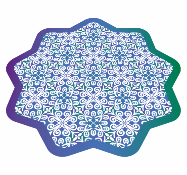 Etnikai minta színes etnikai szőnyeg - TenStickers