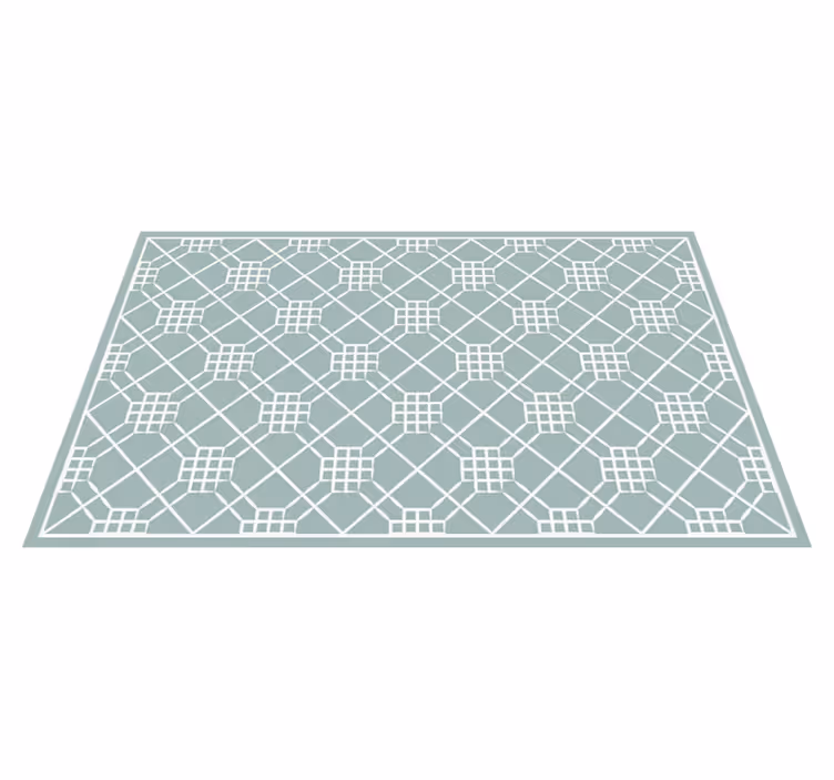 Szabálytalan geometriájú cserépszőnyeg - TenStickers
