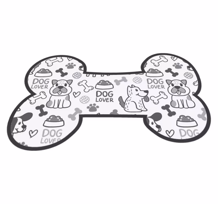 Kiskutya játékossága vinil szőnyeg állat - TenStickers