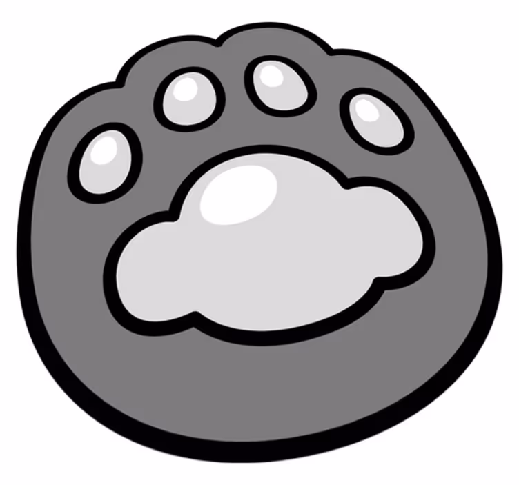 Fekete-fehér dogstooth állati nyomtatási szőnyeg - TenStickers