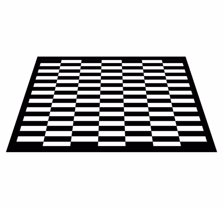 Optikai csalódások geometriai szőnyegek - TenStickers