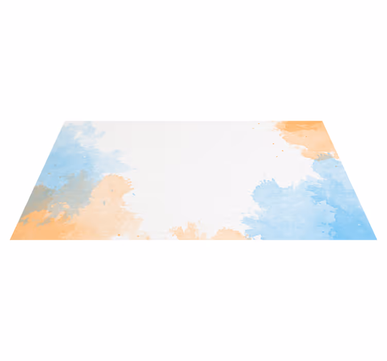 Akvarell ég modern szőnyeg - TenStickers